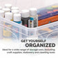 Bankers Box 12L Nestable Plastic Storage Box - 10 Ctn - 100138048