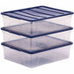 Bankers Box 12L Nestable Plastic Storage Box - 10 Ctn - 100138048