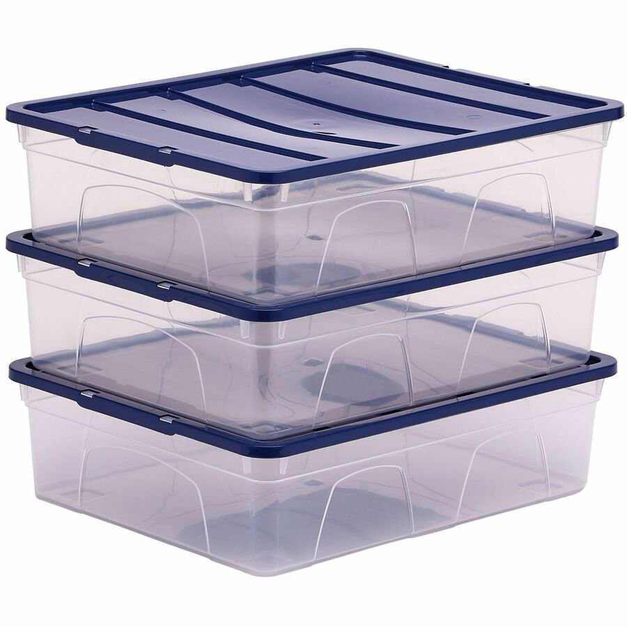 Bankers Box 12L Nestable Plastic Storage Box - 10 Ctn - 100138048