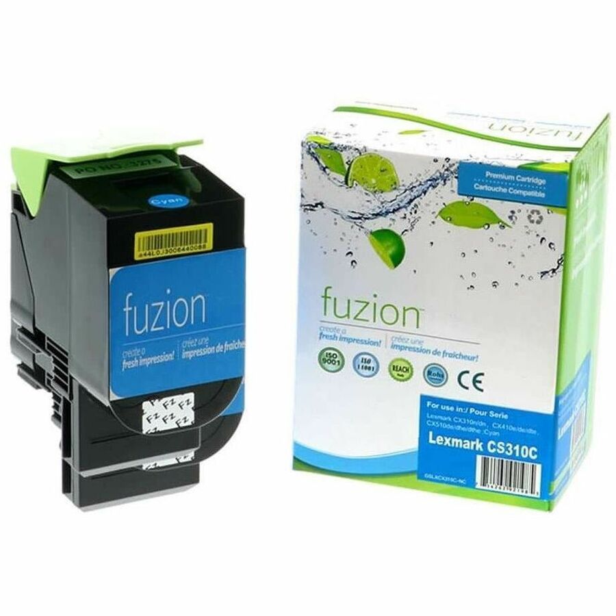 fuzion Compatible Toner High Yield for Lexmark 70C1HC0 - Cyan