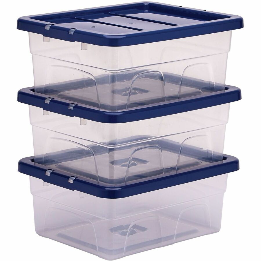 Bankers Box 15L Nestable Plastic Storage Box - 10 Ctn - 100138051