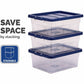 Bankers Box 15L Nestable Plastic Storage Box - 10 Ctn - 100138051