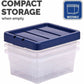 Bankers Box 15L Nestable Plastic Storage Box - 10 Ctn - 100138051