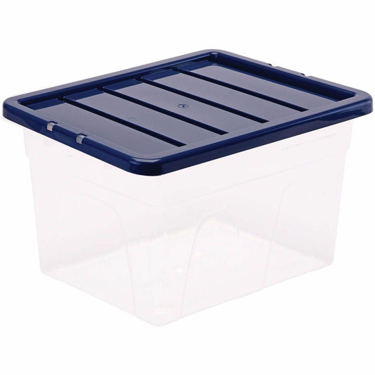 Bankers Box 22L Nestable Plastic Storage Box - 10 Ctn