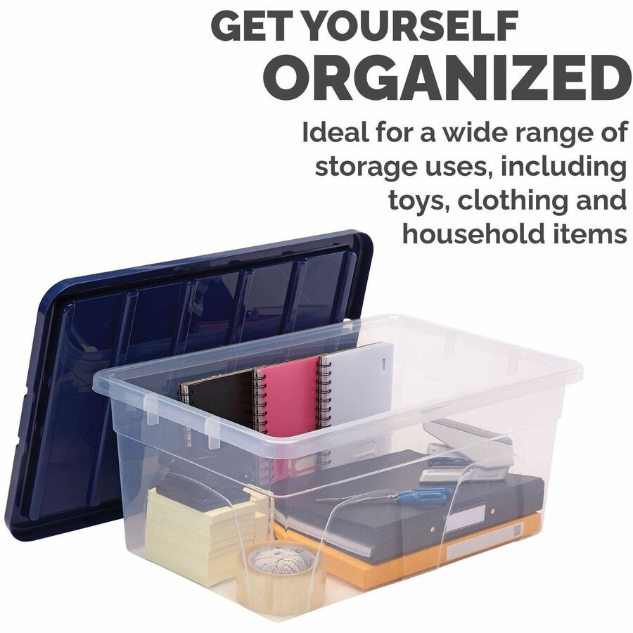 Bankers Box 38L Nestable Plastic storage Box - 5 Ctn - 100138053