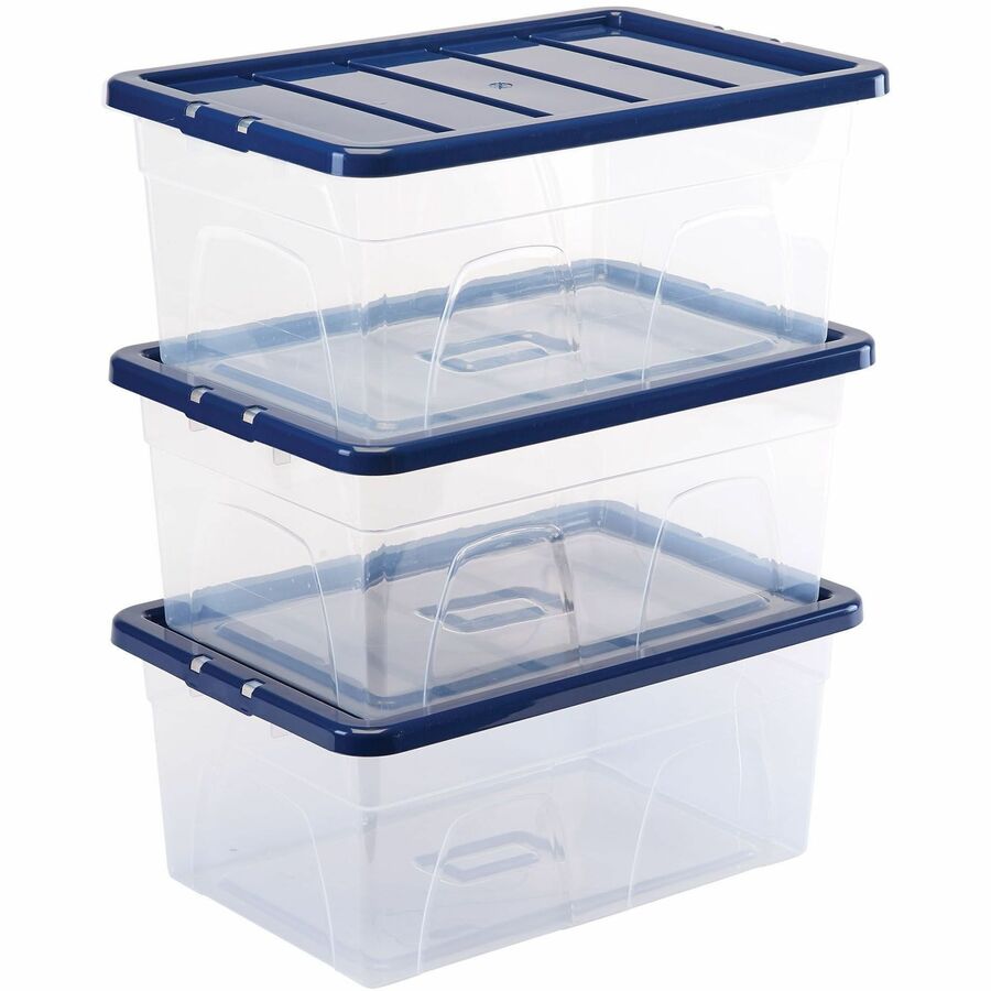 Bankers Box 38L Nestable Plastic storage Box - 5 Ctn - 100138053