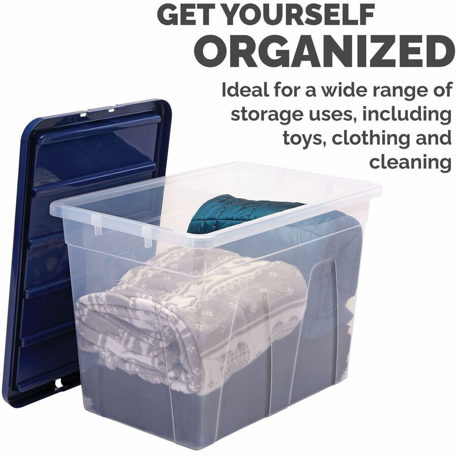 Bankers Box 64L Nestable Plastic storage Box - 10Pk - 100138054