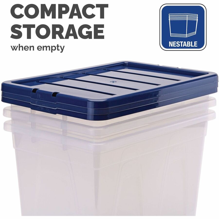 Bankers Box 64L Nestable Plastic storage Box - 10Pk - 100138054