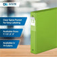 Davis Group Premium Economy, Round Ring, Binder, (Lime Green, 1.5") - 2312-24
