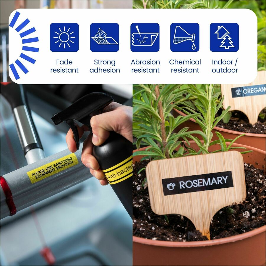 Brother Genuine P-touch TZe232 RD on WHT Label Tape, Laminated, 12mmX8m - TZE232G