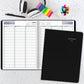 At-A-Glance Dayminder Weekly Planner, 11" x 8" , Bilingual, Black - GF5200026
