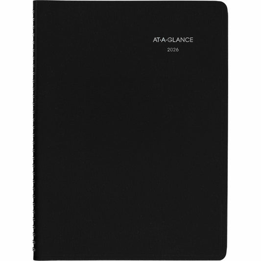 At-A-Glance Dayminder Weekly Planner, 11" x 8" , Bilingual, Black