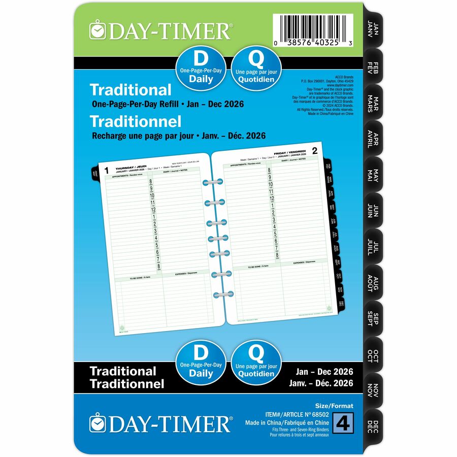 REFILL DTIMER 1D/P.DESK-S BIL.
