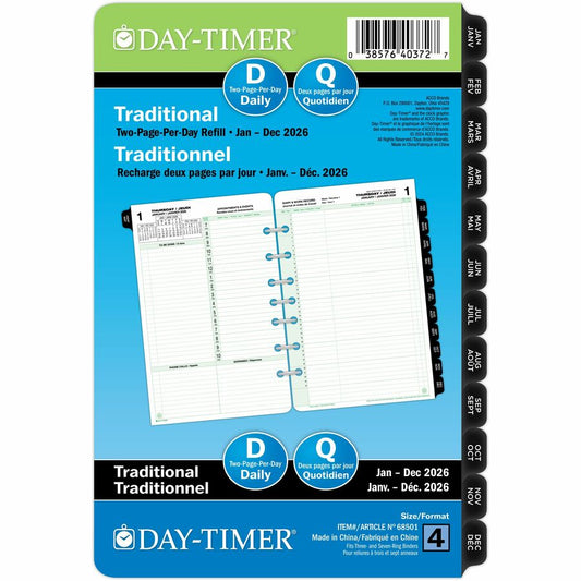 REFILL DTIMER 1D/2P.DESK-S BIL