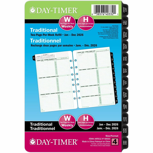 REFILL DTIMER 1W/2P.DESK-S BIL