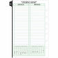 DayTimer 2 Pages Per Week Planner Refill, Desk Size, 8-1/2" x 5-1/2" , Bilingual - 685032601