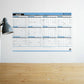 DayTimer Yearly Laminated Reversable Wall Calendar, 24" x 36" , Bilingual - 3413803744-26