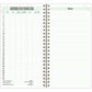 DayTimer 2 Pages Per Day Planner Refill, Pocket Size, 6-1/2" x 3-1/2" , Bilingual - 685222601