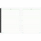 DayTimer 2 Pages Per Day Planner Refill, Folio Size, 11" x 8-1/2" , Bilingual - 685342601