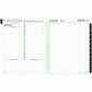DayTimer 2 Pages Per Day Planner Refill, Folio Size, 11" x 8-1/2" , Bilingual - 685342601