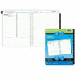 DayTimer 2 Pages Per Day Planner Refill, Folio Size, 11" x 8-1/2" , Bilingual - 685342601