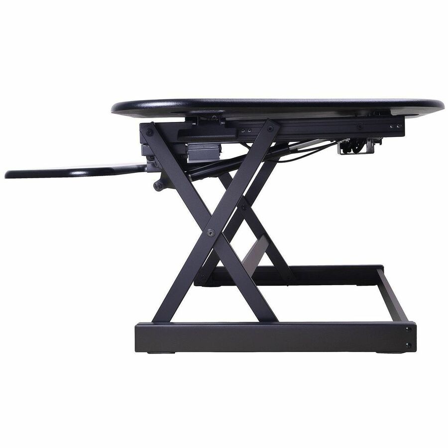 Rocelco Corner Adjustable Desk Riser with 4AC+2USB & 1 USB-C Outlets - R CADRB-46-ACUSB
