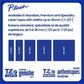 Brother Genuine P-touch TZe731 BK on GRN Label Tape, Laminated, 12mmX8m - TZE731G