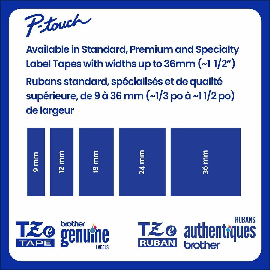 Brother Genuine P-touch TZe731 BK on GRN Label Tape, Laminated, 12mmX8m - TZE731G