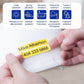 Brother Genuine P-touch TZeS211 BK on WHT Label Tape, Strong Adhesive Lam., 6mmX8m - TZES211G