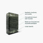 Iris + Arlo Recycled Plexiglass Wall-Mounted Dispenser - Applicator Tampons - 8-00-1-3-6-5-2