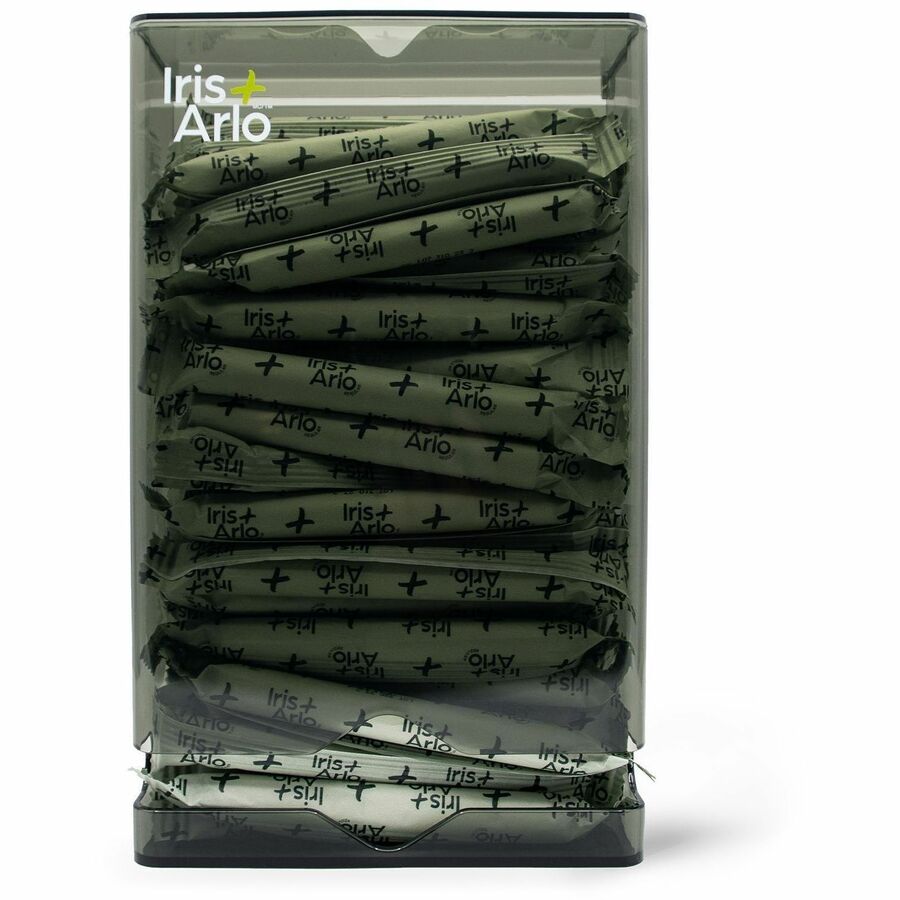 Iris + Arlo Recycled Plexiglass Wall-Mounted Dispenser - Applicator Tampons - 8-00-1-3-6-5-2