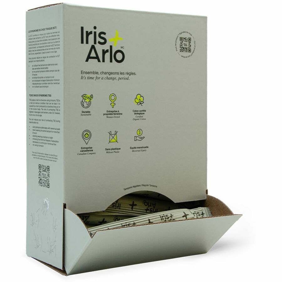 Iris + Arlo Wall-Mounted Cardboard Tampons Dispenser - 8-00-1-4-2