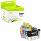fuzion Compatible Inkjet Set for Brother LC401XL - C/K/M/Y