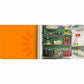 Brother Genuine P-touch TZe211 BK on WHT Label Tape, Laminated, 6mmX8m - TZE211G