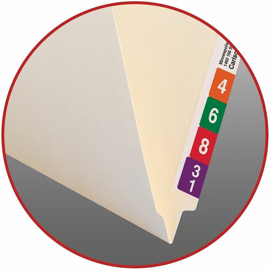 Smead Straight Tab Cut Legal Recycled Fastener Folder - 37115