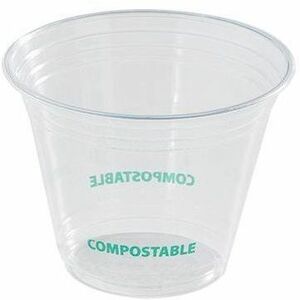 Eco Guardian 9 oz Clear PLA Cold Cup