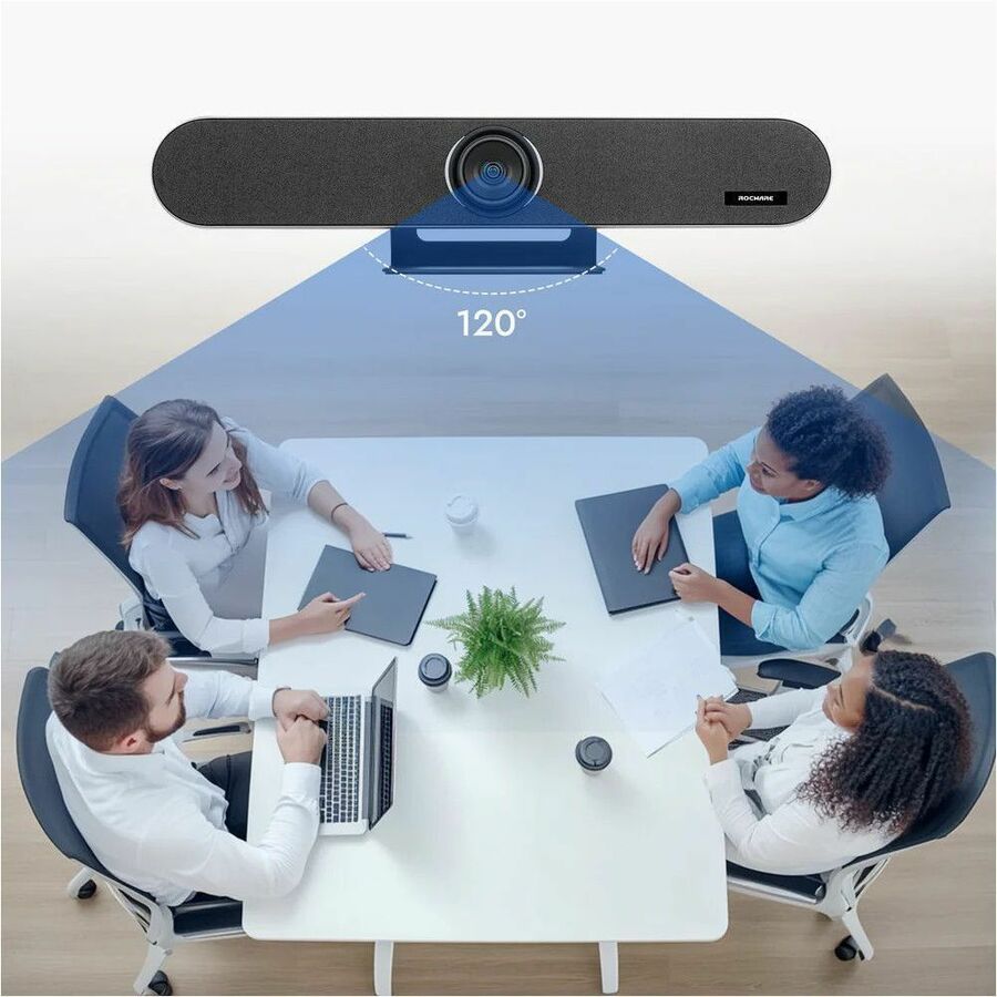 ROCWARE RB10 Video Conferencing Camera - 20 Megapixel - 30 fps - USB 3.0 Type C - 1 Each - RB10