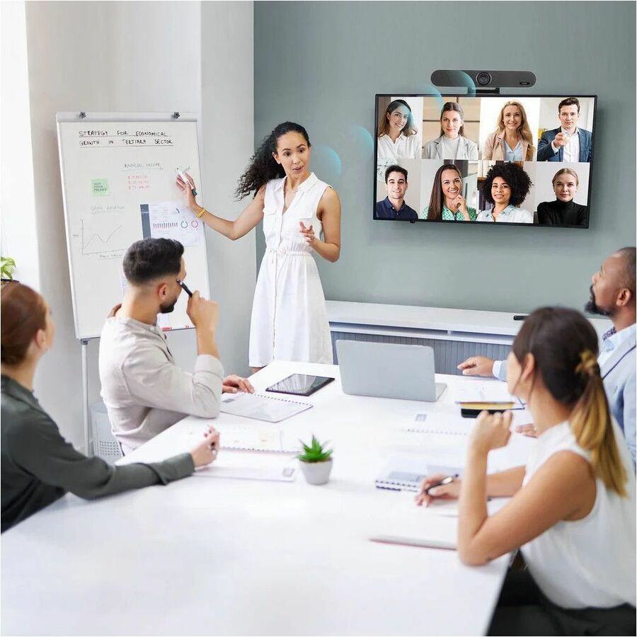 ROCWARE RB10 Video Conferencing Camera - 20 Megapixel - 30 fps - USB 3.0 Type C - 1 Each - RB10