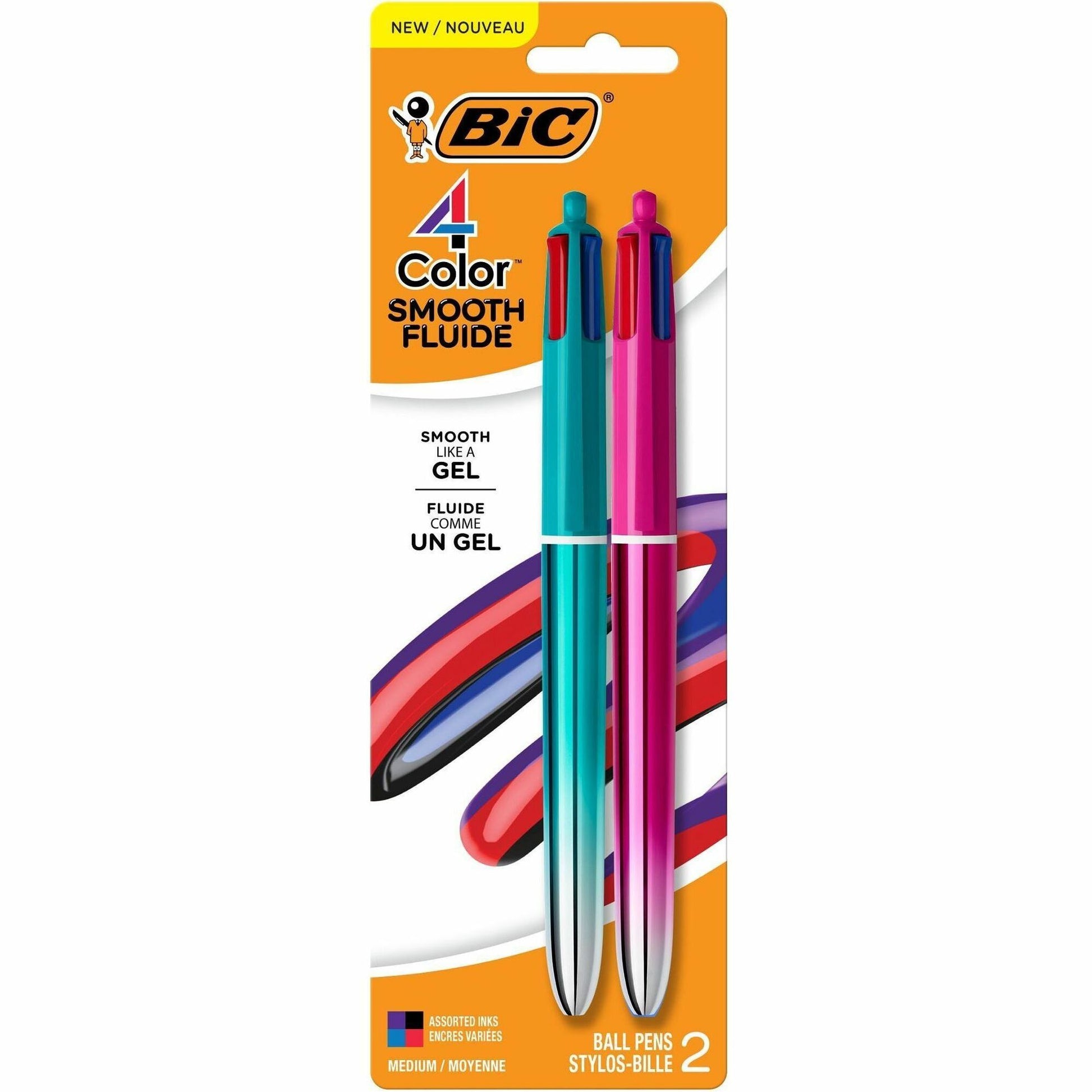 BIC 4-Colours Ballpoint Pen