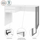 BeStar 48W Small Table Desk with U-Shaped Metal Leg - 29400-000104