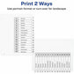 Avery&reg; Ready Index&reg; Table of Content Dividers for Laser and Inkjet Printers, 15 tabs - 11142