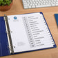 Avery&reg; Ready Index&reg; Table of Content Dividers for Laser and Inkjet Printers, 15 tabs - 11142