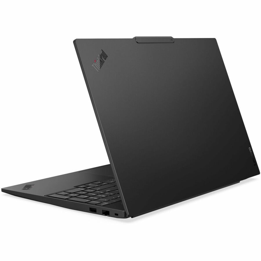 Lenovo ThinkPad E16 Gen 3 21SR0035US 16" Notebook - WUXGA - 60 Hz - Intel Core Ultra 5 225U - 16 GB - 256 GB SSD - English Keyboard - Black - 21SR0035US