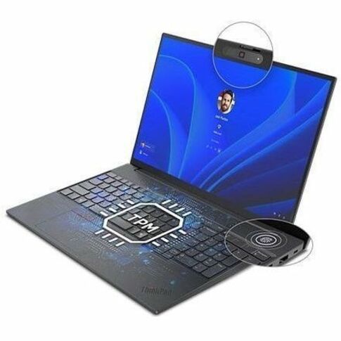 Lenovo ThinkPad E16 Gen 3 21SR0035US 16" Notebook - WUXGA - 60 Hz - Intel Core Ultra 5 225U - 16 GB - 256 GB SSD - English Keyboard - Black - 21SR0035US