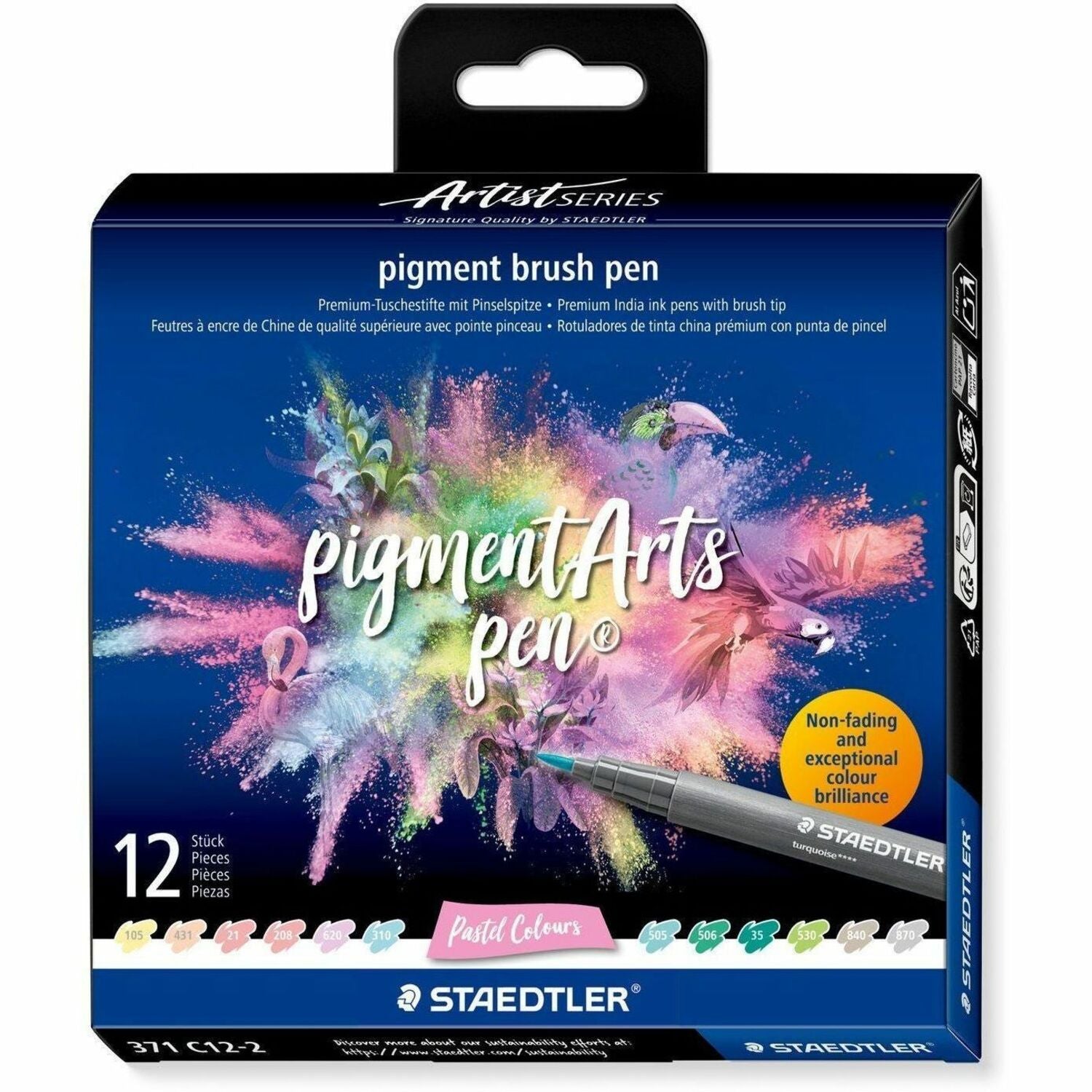 Staedtler pigment brush pen 371