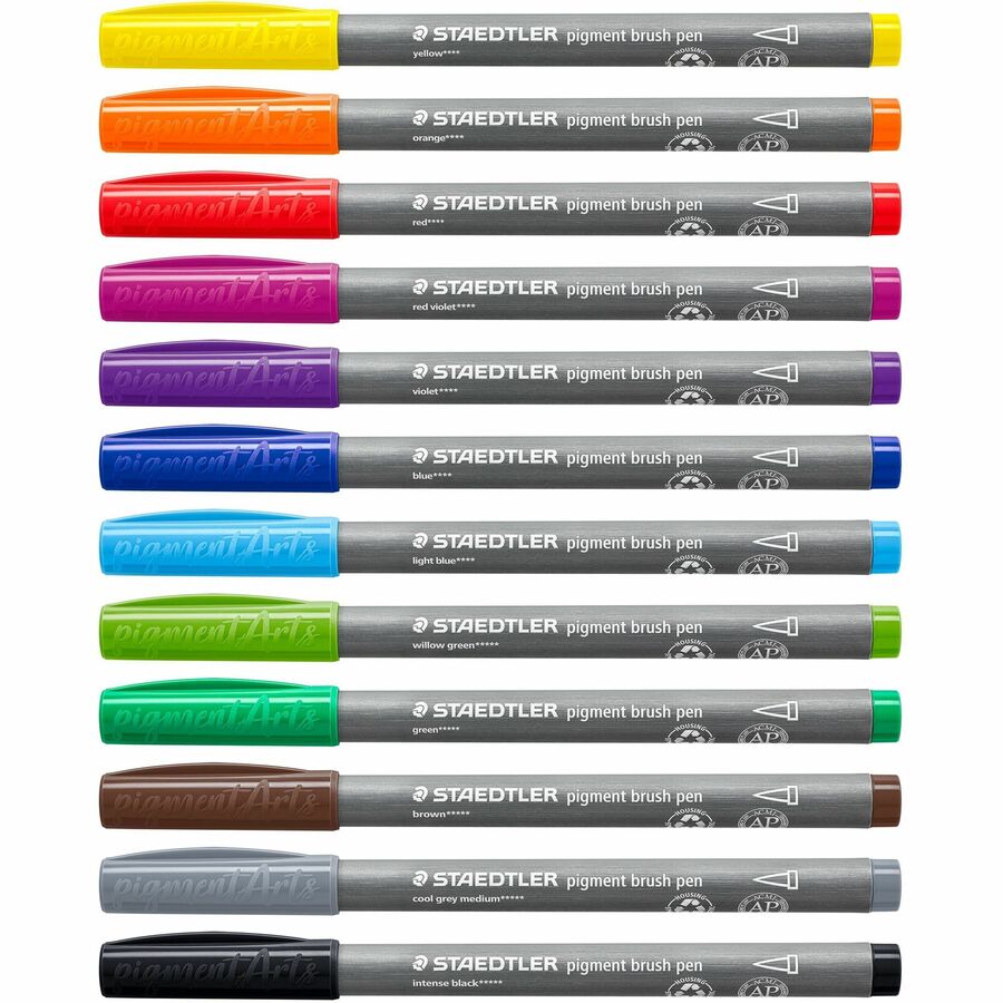 Staedtler pigment brush pen 371 - 371 C12-1