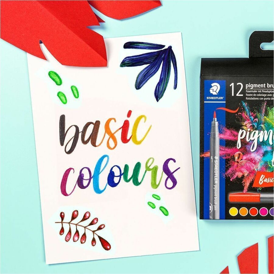 Staedtler pigment brush pen 371 - 371 C12-1