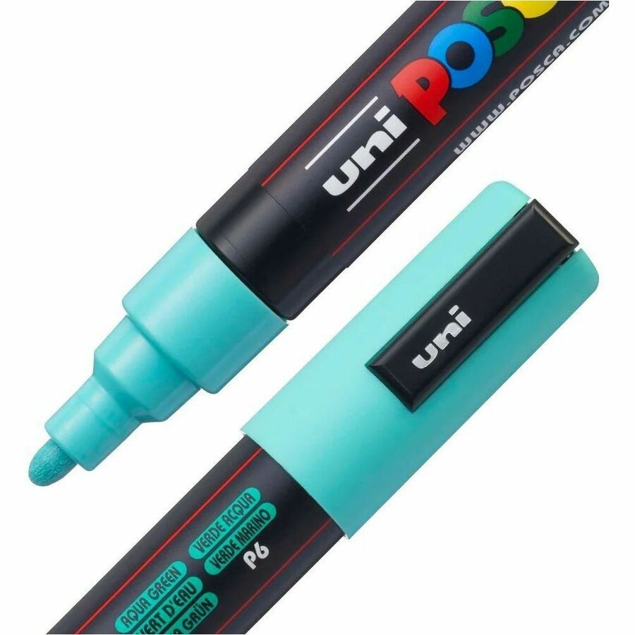 uni&reg; POSCA PC-5M, Soft Colors Water-Based Paint Markers (8 Pack) - PC5M8CSOFTCOLORS