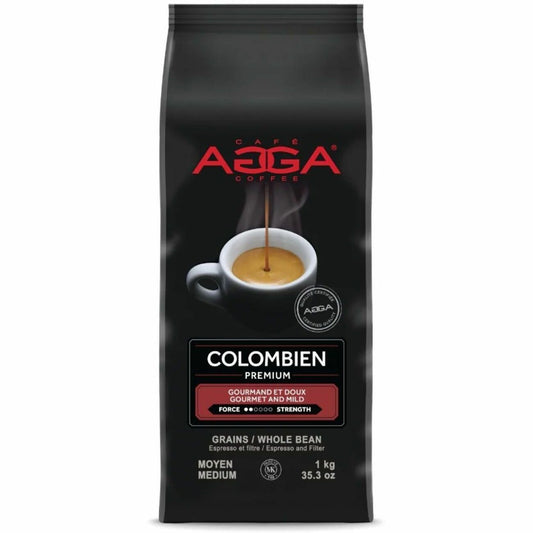 Agga Whole Bean Colombian Premium Coffee Beans