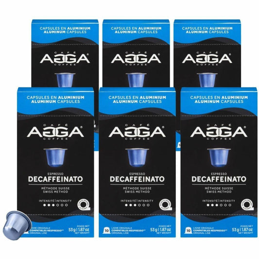 Agga Capsule Decaffeinato 60 Capsules | Nespresso